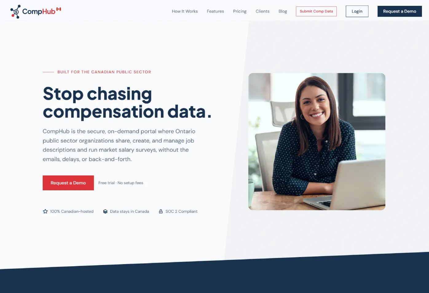 CompHub, a compensation-management platform for Ontario public-sector organisations